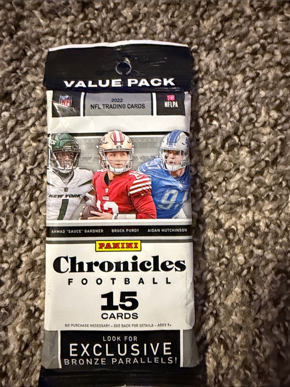 Panini Chronicles Football Value Pack - White, Red, Blue, Green